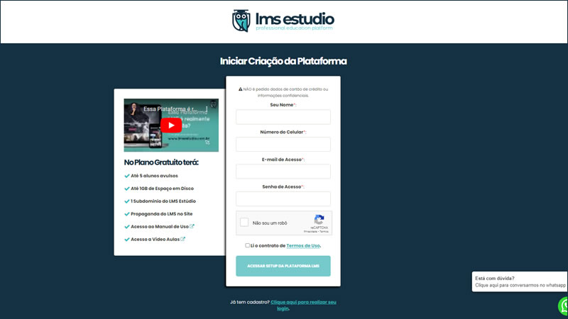 Instalando plataforma LMS Estúdio Instalando plataforma LMS Estúdio